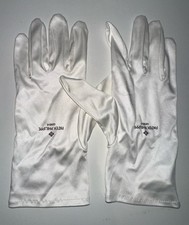Rare Patek Philippe White Watch Handling Gloves Size M - New!