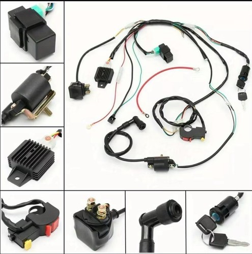 Electric start wiring - ✅,