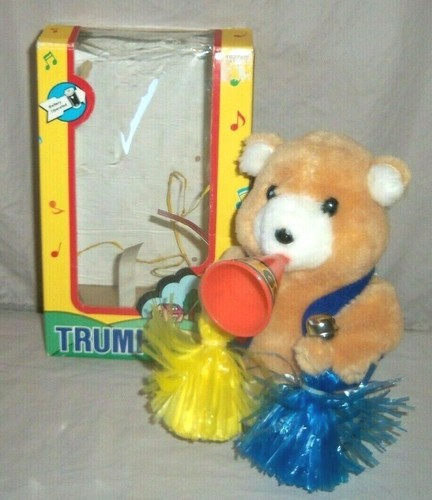 Vtg animated trumpy bear - trumpy,