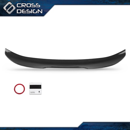 Rear spoiler wing - rear, carbon