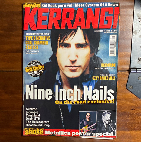 Kerrang dec 1999 issue 780 - dec,