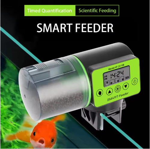 Automatic fish feeder digital - automatic,