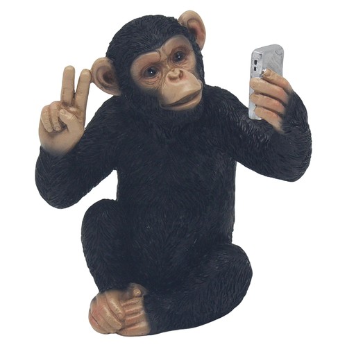 Cheeky monkey selfie decor - cheeky,