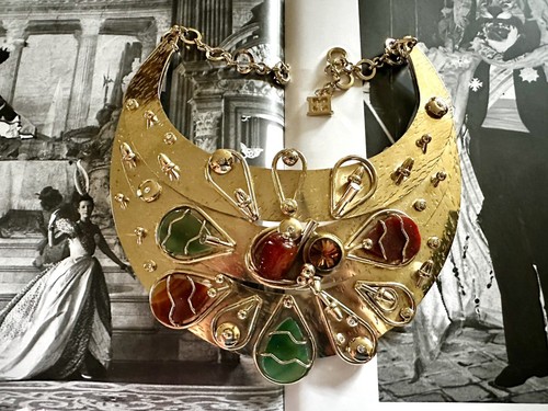 Escada statement bib necklace - statement,