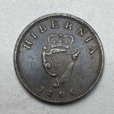 1806 Irish Farthing 