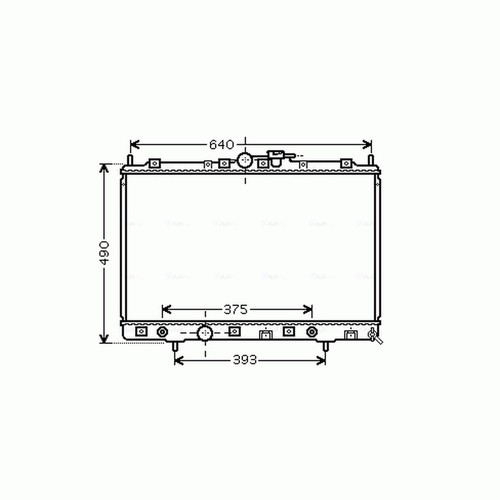 Radiator for mitsubishi shogun - mitsubishi,