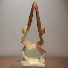 Hand-Carved Soapstone Abstract