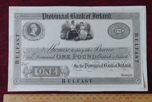 1826 1 provincial bank - 1826, £1