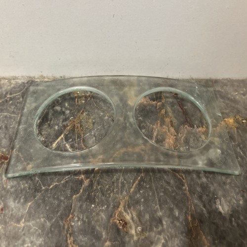 Clear glass soap arc - arc, for