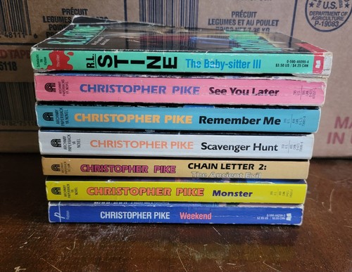 Christopher pike and stine - and, rl