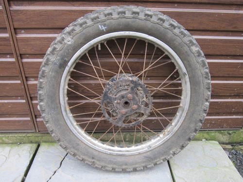 Yamaha dt50 rear wheel - dt50, mx