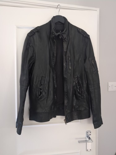 All saints leather - leather, jacket