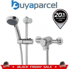 Triton Dene Dual Control Mixer Shower Concentric Thermostatic Exposed Chrome