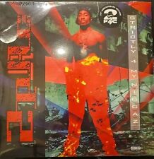 2PAC Strictly 4 My n.i.g.g.a.z. 2LP ORANGE RED VINYL W/HYPE STICKER New, Sealed