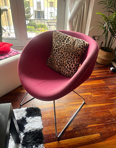 Pink leopard print armless - pink,