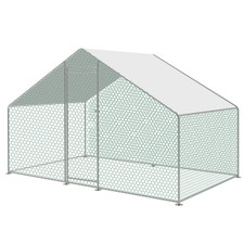 KCT 2x3m WALK IN DOG RUN KENNEL LARGE OUTDOOR ENCLOSURE CAGE METAL PLAY PEN 