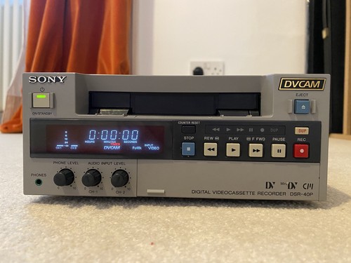 Sony dsr 40p - dvcam/minidv, deck