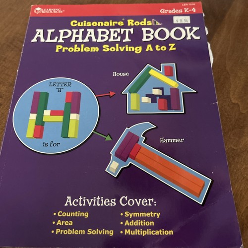 Cuisenaire rods alphabet book - rods,