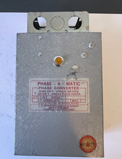 PHASE-A-MATIC model PAM-100 Static 3 Phase Converter