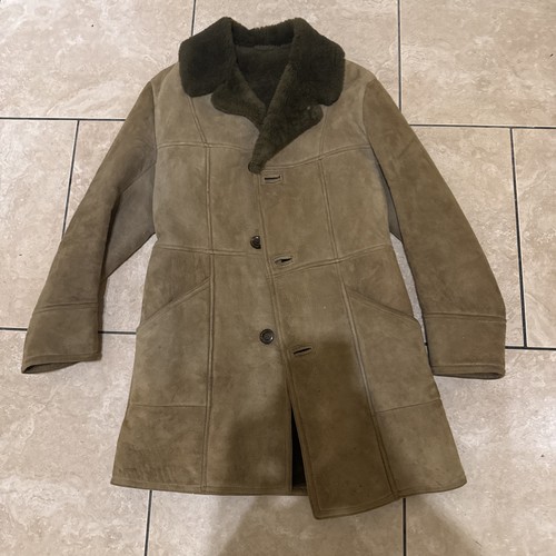 Genuine vintage 100 sheepskin - genuine, 100%