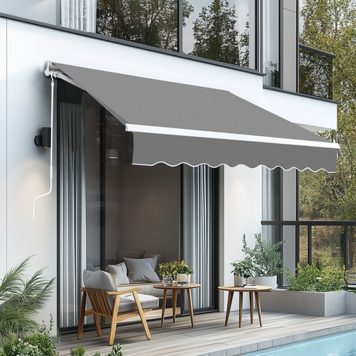 8ft retractable awning manual - 8ft,