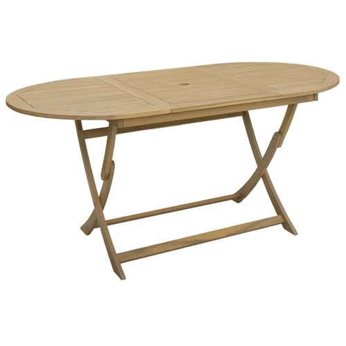 Large garden dining table - dining,