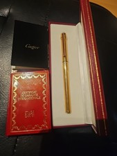 Vintage Must De Cartier Gold