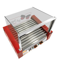 Hot Dog Machine – 11 Roller Commercial Hot Dog Grill