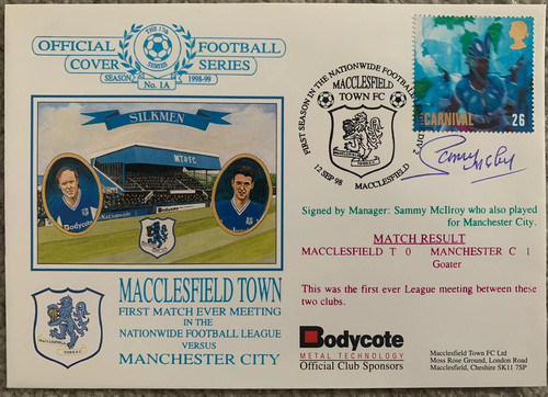Macclesfield manchester city - macclesfield,