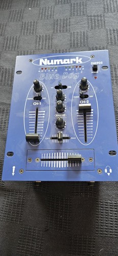 Numark preamp mixer blue - numark,