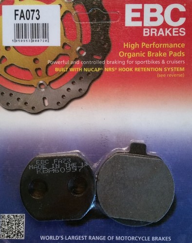 Ebc fa073 brake pads - ebc/fa073, (front)
