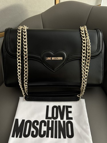 Love moschino black bag - love,