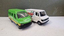 (Playworn/Loose) Corgi Ford Transit Minibus Oxford City Nipper Mercedes Benz