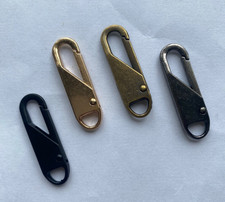 Detachable Metal Zipper Pull Fixer Slider Puller Repair Replacement Zip Head