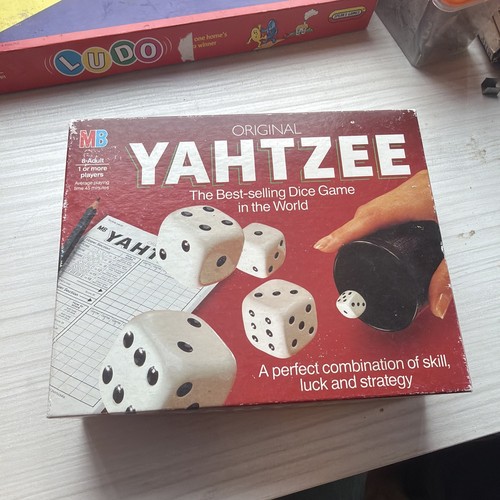 Vintage games yahtzee dice - vintage,