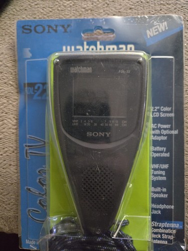 Sony watchman fdl vhf uhf - sony,