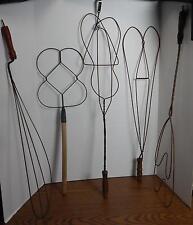 FIVE Antique Early 1900s Wire