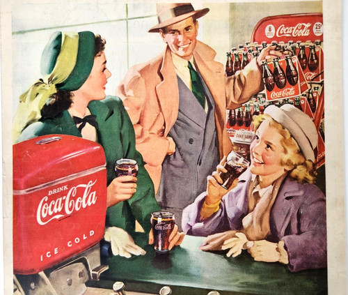 Coca cola vintage 1948 - coca,