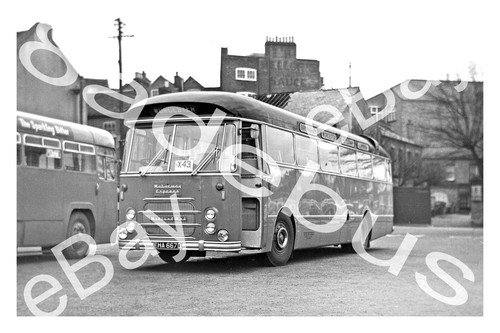 Bus photograph midland red eha - red,