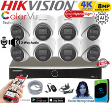 Hikvision 8MP 4K CCTV System