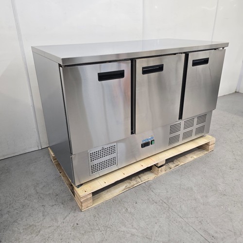 Counter fridge triple door - fridge,