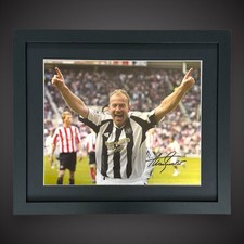 Framed Alan Shearer Hand