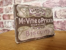 Rare Old Antique Mcvitie & Prices Sample Biscuit Tin Collectable