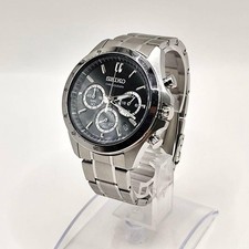 Seiko SBTR013 Watch Black Dial