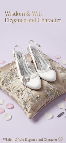 Wedding shoes rhinestone - rhinestone, bow