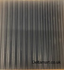 Wide board ribbed rubber - ,