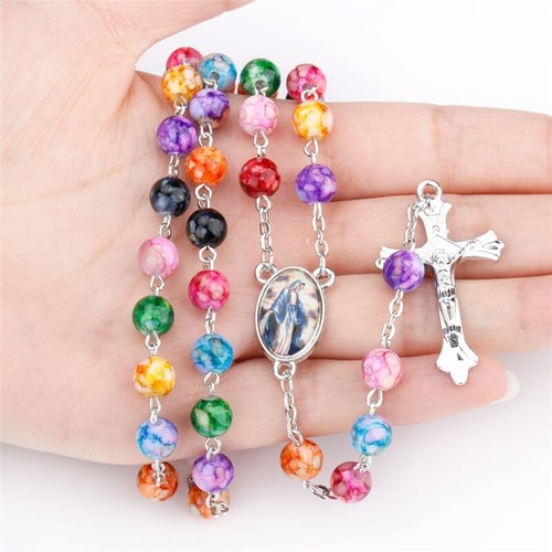 Pearl rosary beads - beads,