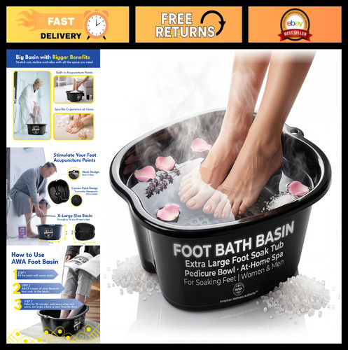 Extra large foot bath basin - large,