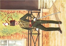 Picture Postcard__MILITARY UNIFORM, OFFICER, SHERWOOD RANGERS YEOMANRY