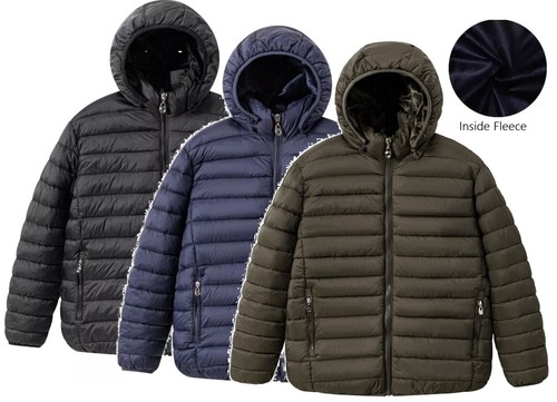 Mens warm fleece lined jackets - mens,